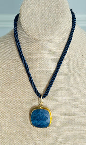 Stone Statement Rope Necklaces