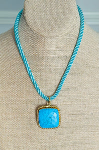 Stone Statement Rope Necklaces