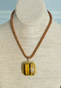Stone Statement Rope Necklaces