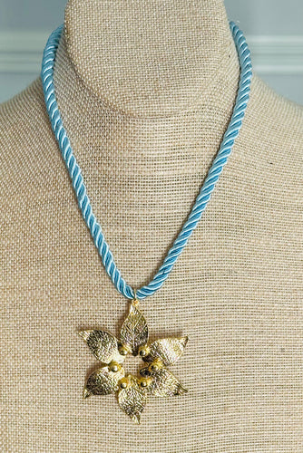 Flower Statement Rope Necklaces