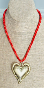 Love of Hearts Rope Necklaces